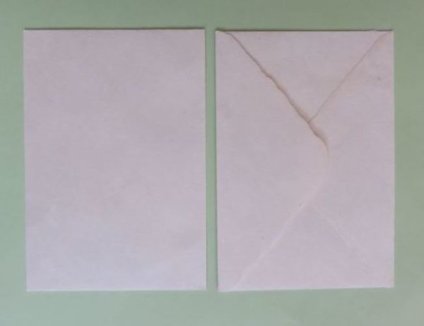 画像1: 越中和紙　手すき封筒（5枚入） (1)