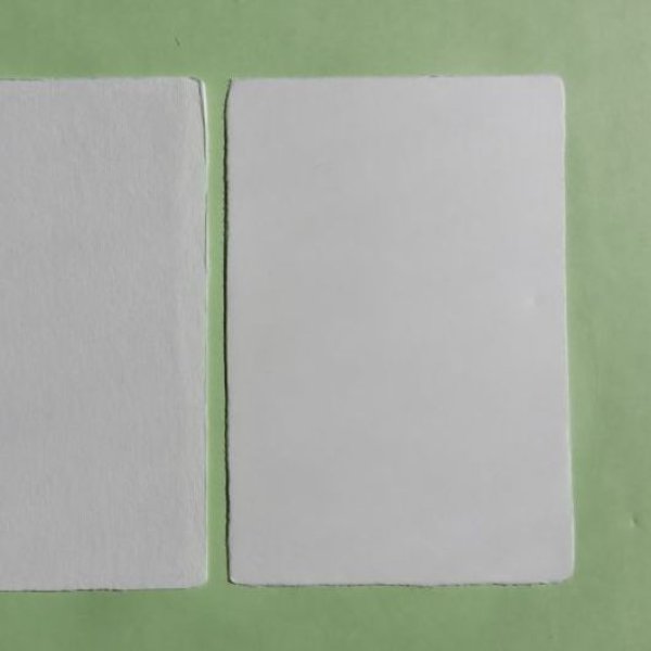 画像1: 伊予和紙　カード（白） (1)