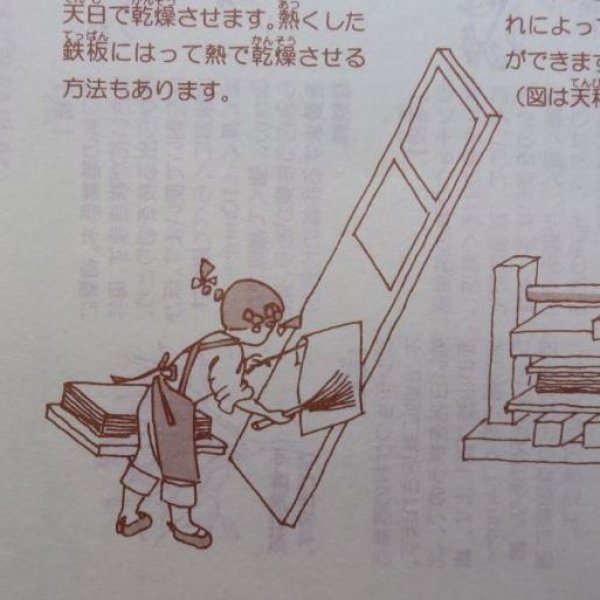 画像5: パンフレット『和紙ができるまで』(1枚) (5)