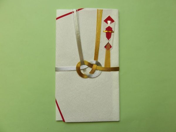 白／赤／金銀水引