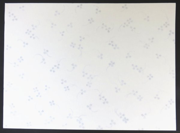 画像3: クローバー透かし入り和紙10枚 (3)