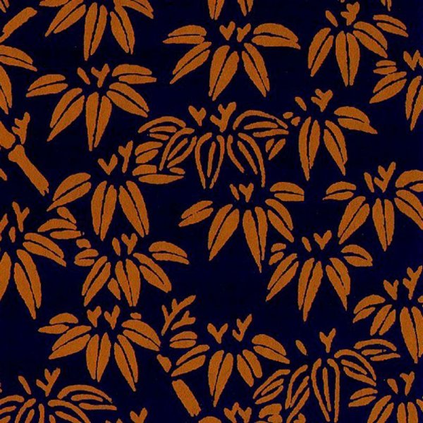 c264 山吹色／紺地