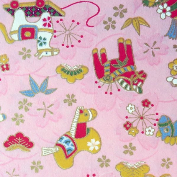 画像10: 京染千代紙 午柄(各色) (10)