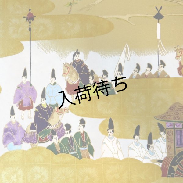 画像7: 京染千代紙 菊判 平安絵巻 (7)