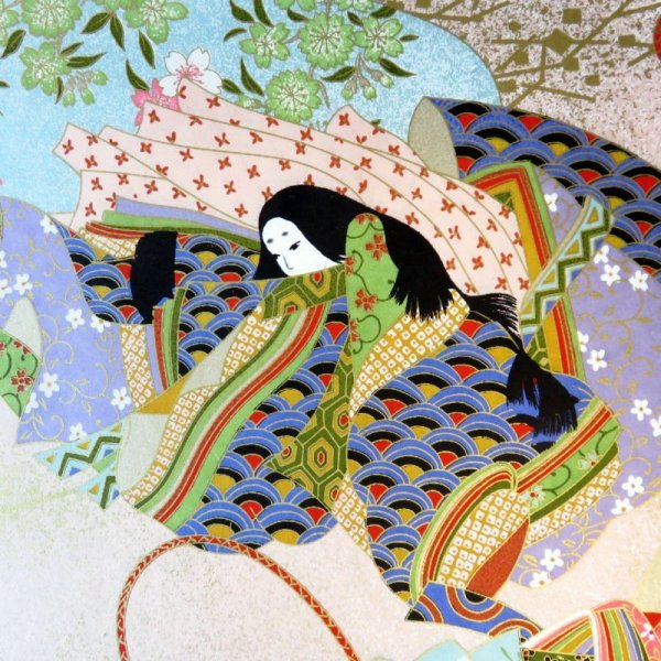 画像4: 京染千代紙 菊判 三姫 (4)