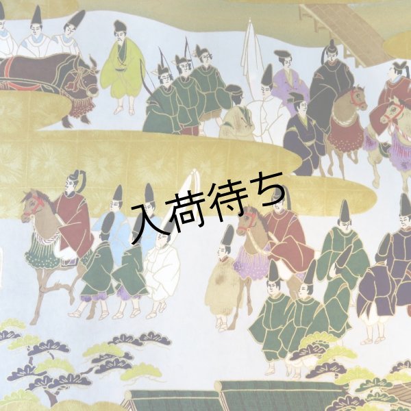画像6: 京染千代紙 菊判 平安絵巻 (6)