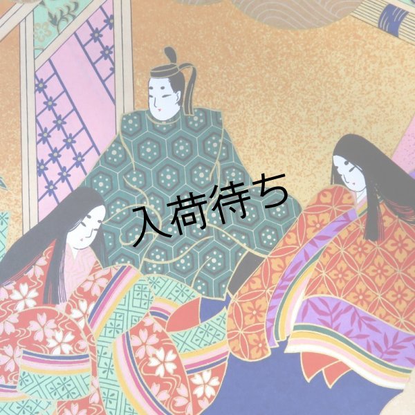画像2: 京染千代紙　菊判　御所絵巻 (2)