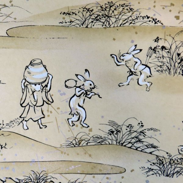 画像10: 京染千代紙 菊判 鳥獣戯画 (10)
