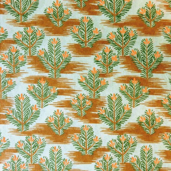 画像2: 江戸千代紙 大判 寿之松(薄緑系) (2)