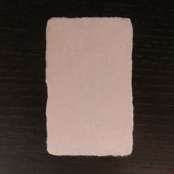 画像2: 124:名尾和紙 耳付名刺 (ピンク) (100枚) (2)
