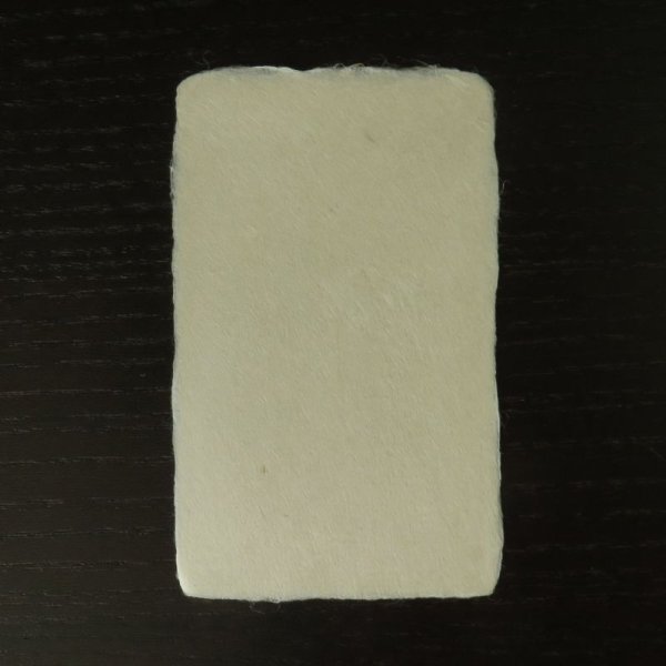 画像2: 102:小国和紙　耳付名刺 (50枚) (2)