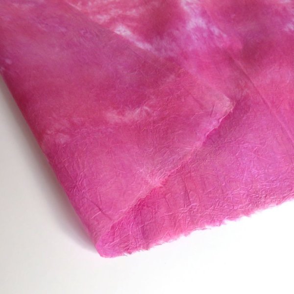 画像3: 揉みむら染め　ピンク (3)