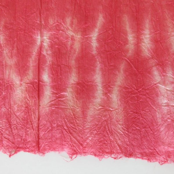 画像4: 揉みむら染め　濃いピンク (4)