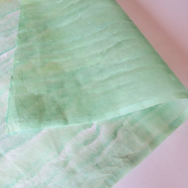 画像2: さざ波ぼかし　黄緑 (2)