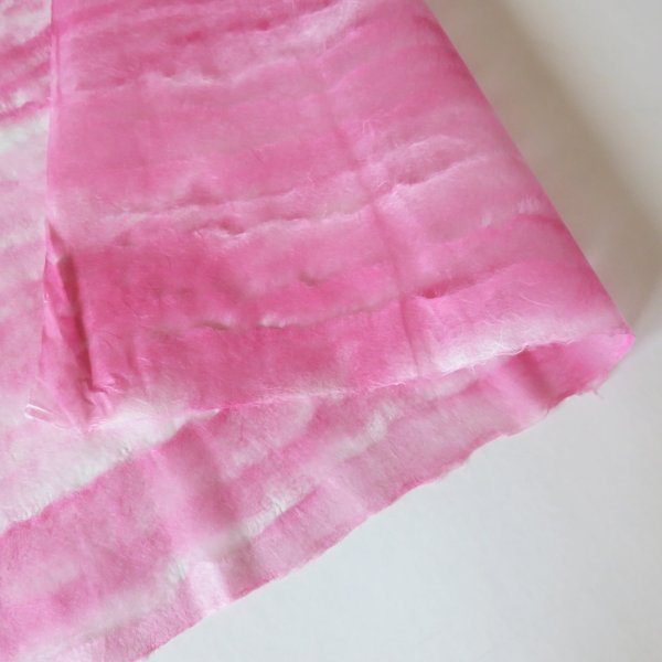 画像1: さざ波ぼかし　濃いピンク (1)