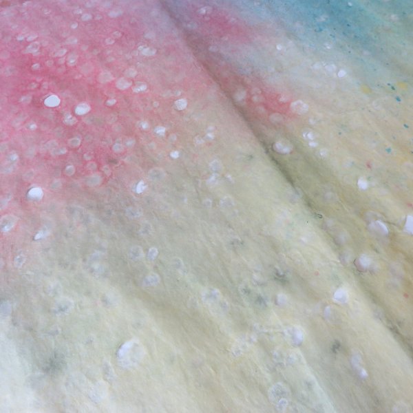 画像7: 染紙　落水　ピンク＋黄色＋水色ぼかし (7)