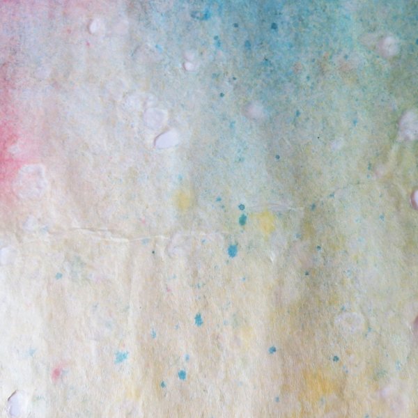 画像8: 染紙　落水　ピンク＋黄色＋水色ぼかし (8)