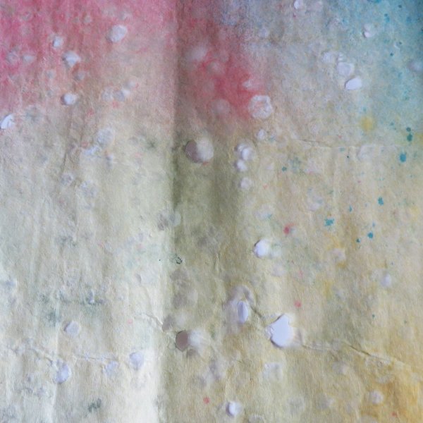 画像9: 染紙　落水　ピンク＋黄色＋水色ぼかし (9)