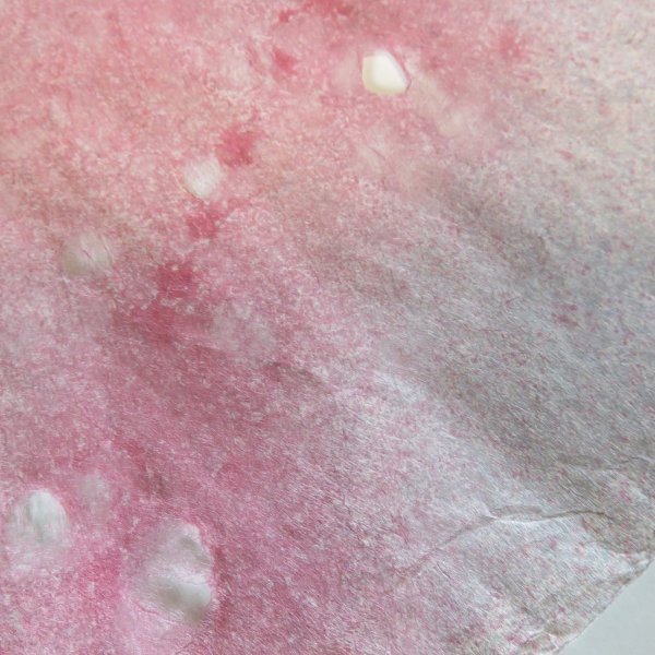 画像5: 染紙　落水　オレンジ＋紫＋ピンク＋緑ぼかし (5)