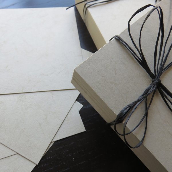 画像4: 和紙コースター　楮繊維入り (4)