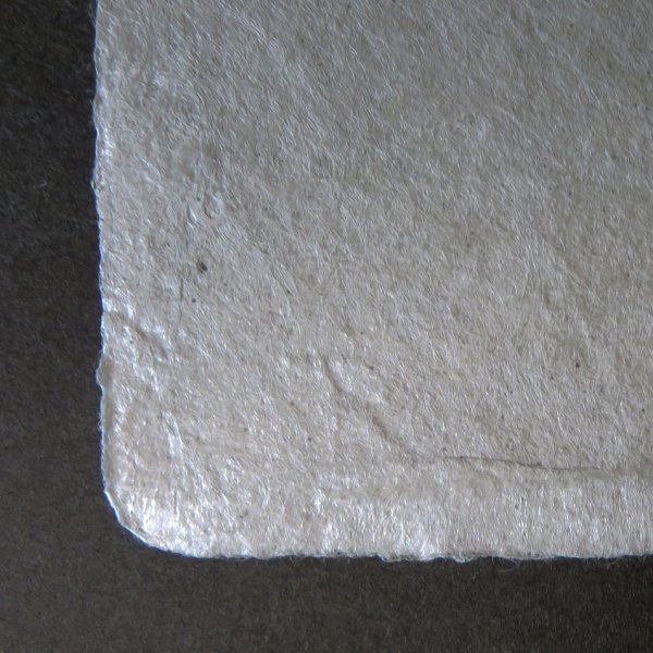 画像3: 130:名尾和紙　耳付名刺 (グレイ) (100枚) (3)